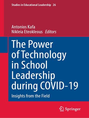 cover image of The Power of Technology in School Leadership during COVID-19